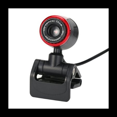 Sanoxy 1080P HD Webcam USB Computer Web Camera For PC Laptop Desktop With Microphone Sanoxy-WBCM-red